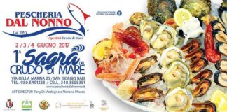 locandina prima sagra del crudo di mare