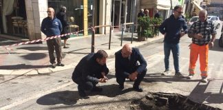 sopralluogo condotta matteotti in corso sonnino