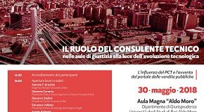 locandina convegno 'il ruolo del consulente tecnico'