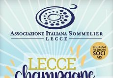 locandina lecce champagne