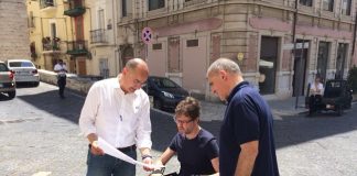 sopralluogo galasso livrea per abbattimento barriere in piazza chiurlia