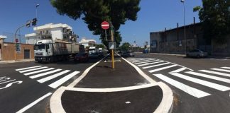 nuovo asfalto in viale di maratona e via papa giovanni XXIII