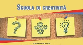 locandina scuola di creatività e innovazione