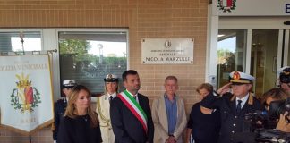 intitolazione comando polizia locale a nicola marzulli