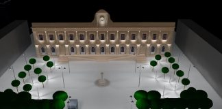 render progetto di implementazione dell'impianto di illuminazione e del sistema di videosorveglianza in piazza risorgimento