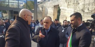 decaro alla cerimonia di apertura di matera capitale europea