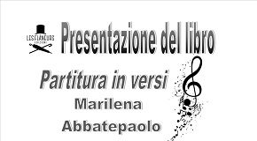 manifesto presentazione libro 'partitura in versi'