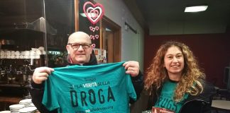 turi contro le droghe assieme ai volontari di dico no alla droga