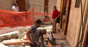 sopralluogo cantiere strada annunziata a bari vecchia