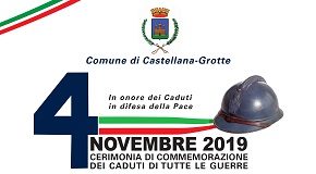 locandina commemorazione grande guerra