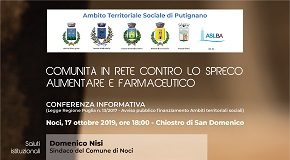 manifesto convegno su contrasto allo spreco alimentare