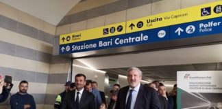 riapre al pubblico il nuovo sottopasso di bari centrale - l’inaugurazione