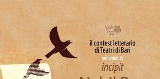 banner contest letterario per l'agenda 2020 tdb - incipit di nabil bey dei radiodervish