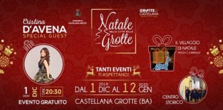 natale nella città delle grotte, il programma