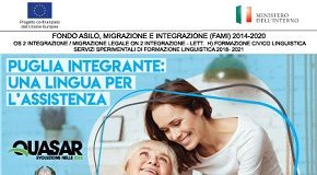 volantino educazione linguistica per assistenti familiari