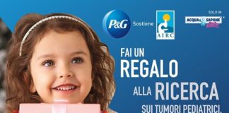 locandina P&G per airc natale