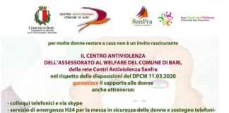 prosegue lavoro di supporto alle vittime del centro antiviolenza comunale - locandina