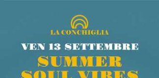 Locandina di Summer Soul Vibes con foto di Patty Lomuscio