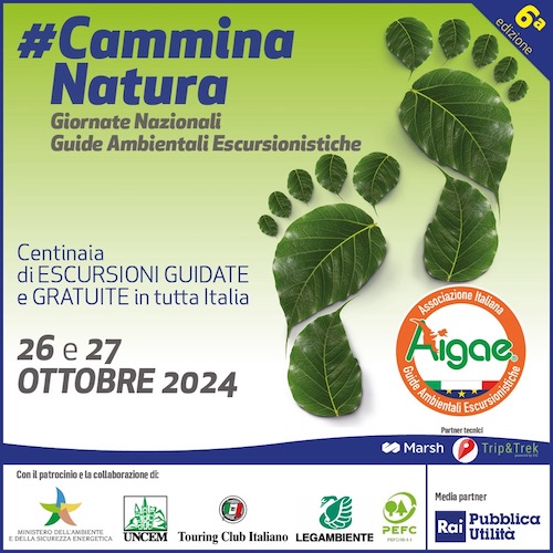 Locandina Cammina Natura 26-27 ottobre Puglia